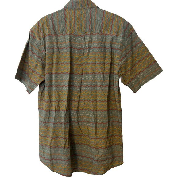 EUC Orvis Mens Short Sleeve‎ Shirt 100% Cotton Medium Multicolor - Picture 3 of 4